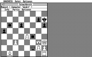 GnuChess atari screenshot